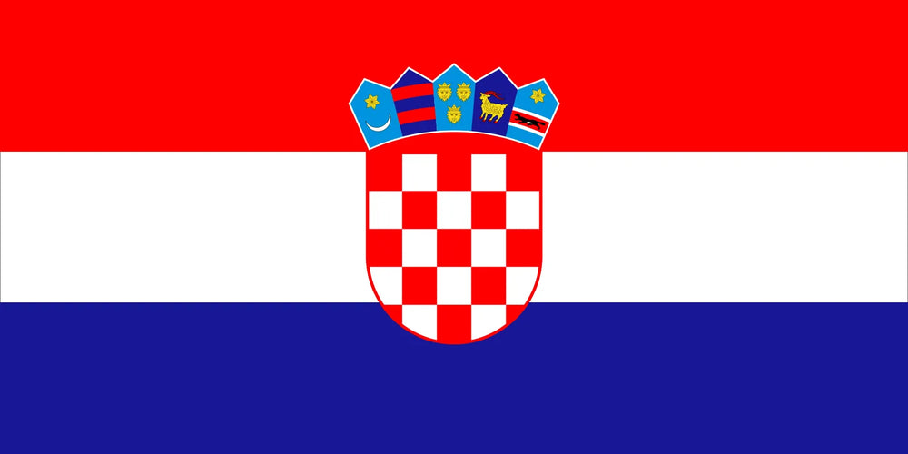 flag of Croatia - Multiple Sizes