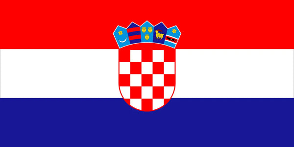 flag of Croatia - Multiple Sizes