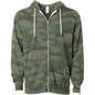 AFX90UNZ - Unisex Zip Hooded Sweatshirt - Forest Camo / XS - ZIPS