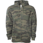 SS4500Z - Midweight Zip Hooded Sweatshirt - Forest Camo / XS - ZIPS