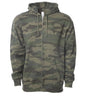 IND4000Z Men’s Heavyweight Zip Hooded Sweatshirt - Forest Camo / XS - ZIPS