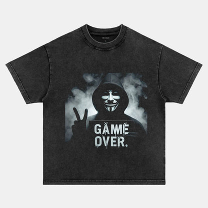 GHOST FACE GAME OVER 2025 TEE