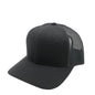 GNV-003M - Premium Pro Style 6 Panels Mesh Trucker Cap - Charcoal / One Size - CAPS