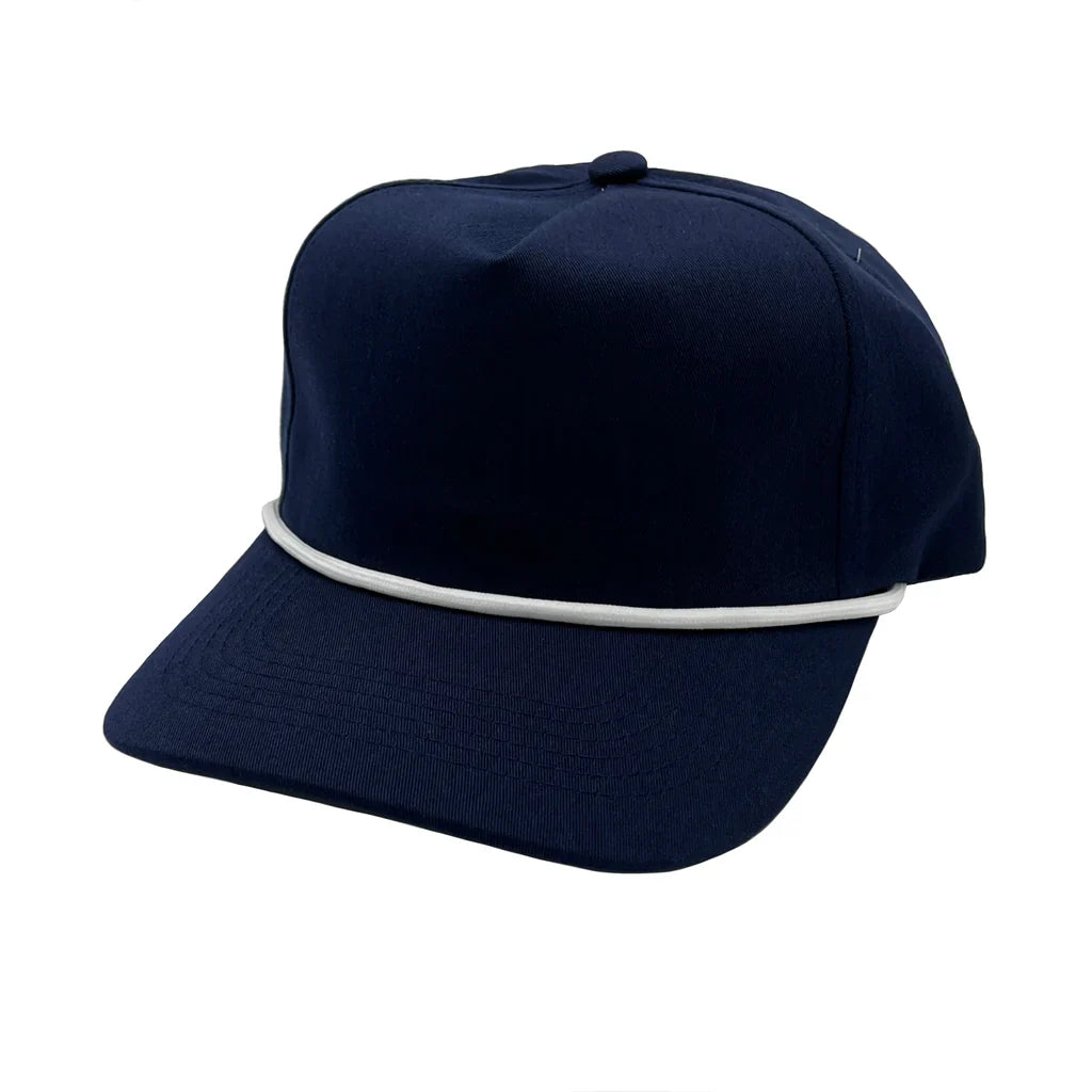 GNV-228GF - Golf Cap - Navy With White String / One Size - CAPS