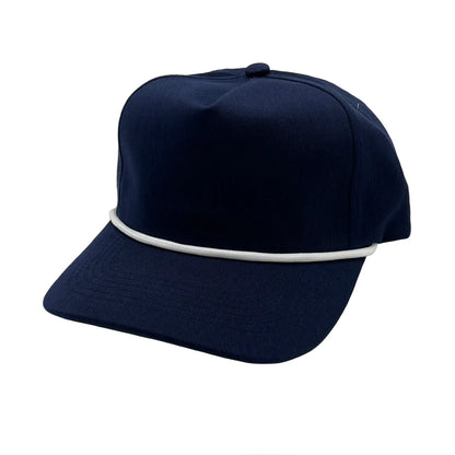 GNV-228GF - Golf Cap - Navy With White String / One Size - CAPS