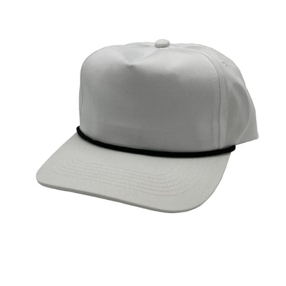 GNV-228GF - Golf Cap - White With Black String / One Size - CAPS