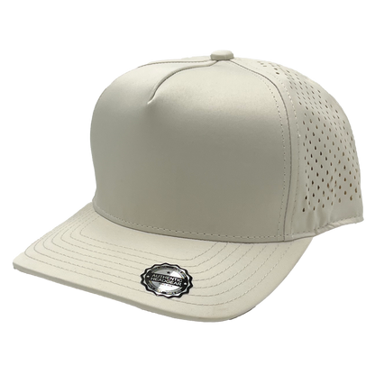 GNV-DT724 - 5 Panels Droplets Mesh Curved Bill