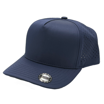 GNV-DT724 - 5 Panels Droplets Mesh Curved Bill