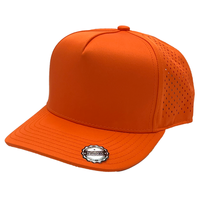 GNV-DT724 - 5 Panels Droplets Mesh Curved Bill