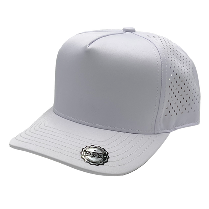 GNV-DT724 - 5 Panels Droplets Mesh Curved Bill