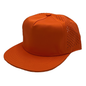 GNV-DT724FVN - 5 Panels Droplets Mesh Flat Bill - Orange / One Size - CAPS