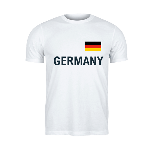 Germany World Football Fan Tee – White