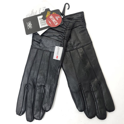 Ladies Leather Gloves - GL2372 Genuine 3 Sizes - S