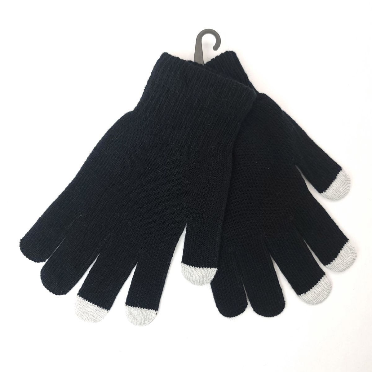 Touch Screen Gloves - 16473BLA Black Dozen Package
