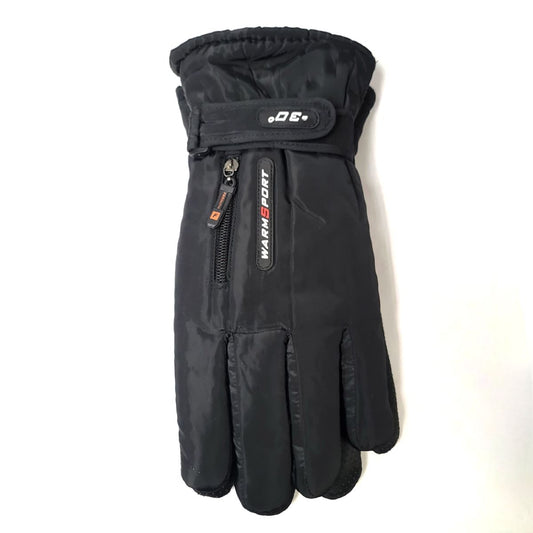 Ski Gloves for Men 22105 Black