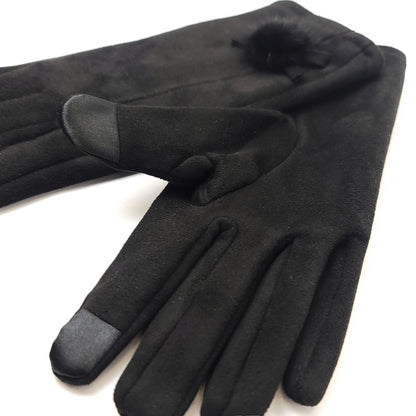 Ladies Touch screen Gloves - LGL002 Black