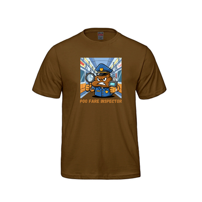 The Poo Fare Inspector T-Shirt