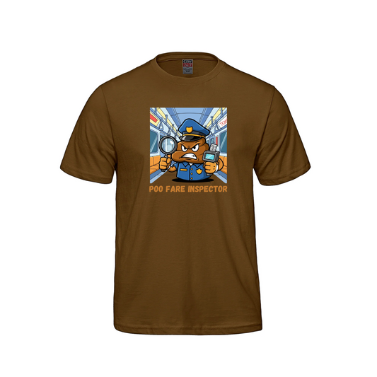 The Poo Fare Inspector T-Shirt
