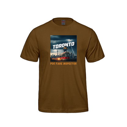 Poo Fare Inspector: The Blockbuster Tee