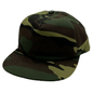 GNV-1040SB - 5 Panels Mid Profile Flat Bill - Green Camo / One Size - CAPS