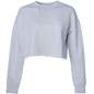 AFX24CRPC - Women’s Lightweight Crop Crew Neck - Grey Heather / XS - CREWNECKS