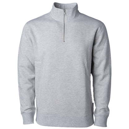 SS4600QZ - Midweight Quarter Zip - Grey Heather / XS - ZIPS