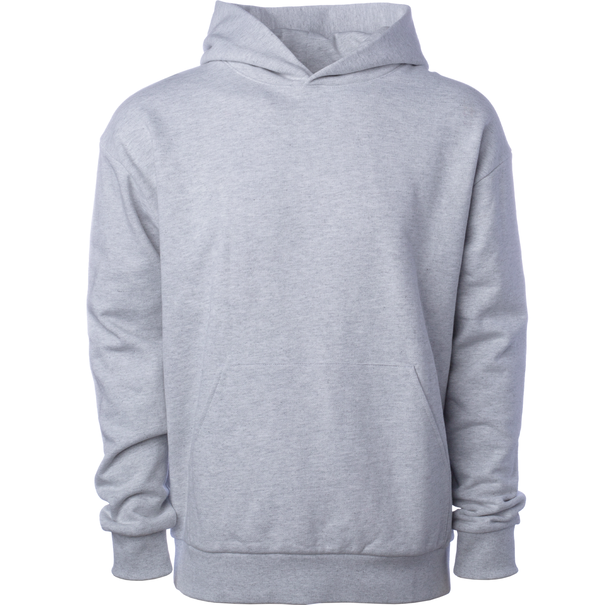 IND280SL - Avenue 280gm Midweight Pullover Hood - Grey Heather / XS - HOODIES