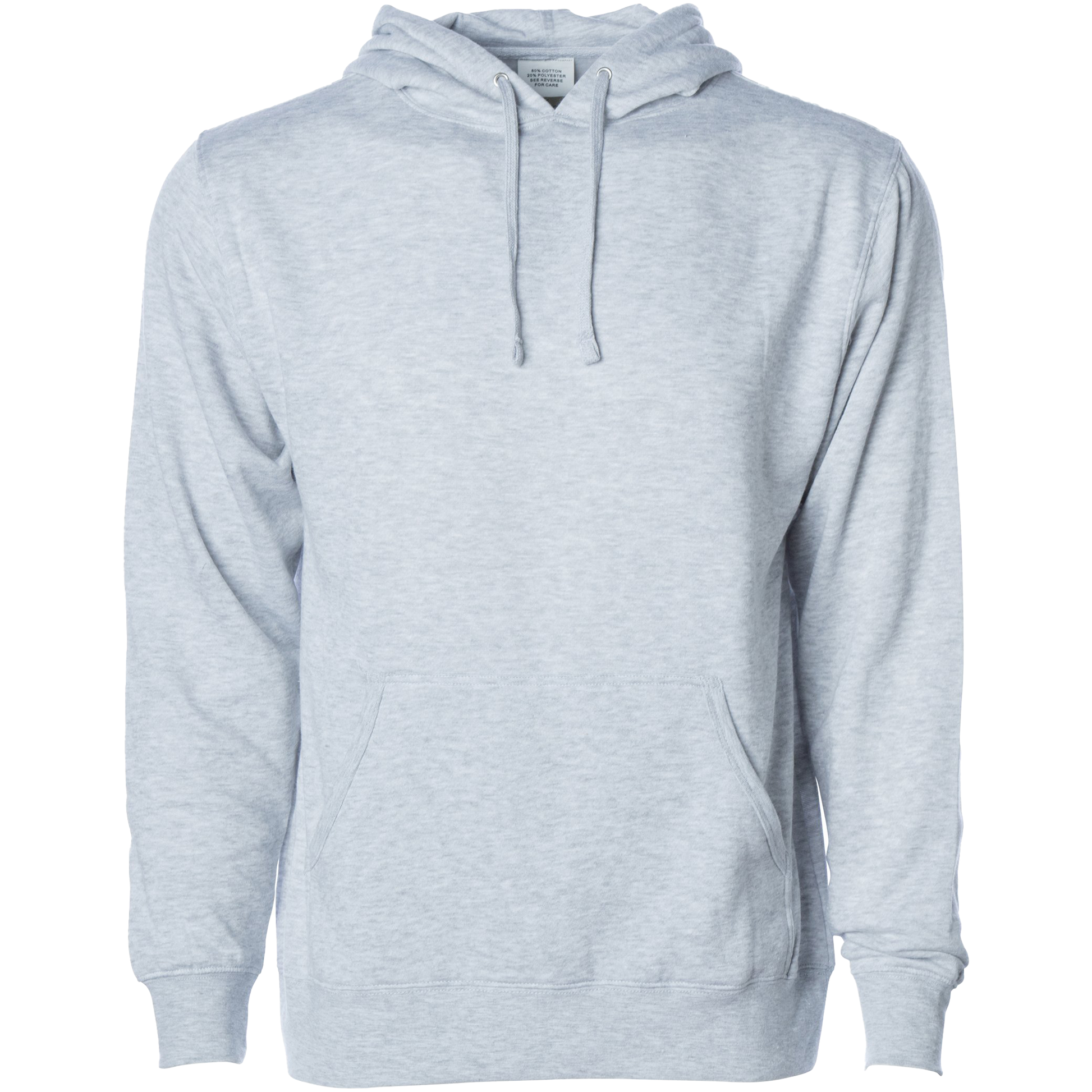 AFX4000 - Lightweight Hooded Pullover Sweatshirt - Grey Heather / XS - CLOSE