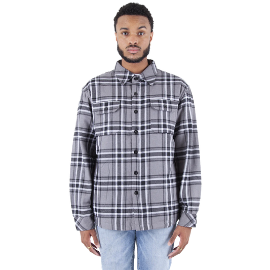Plaid Jacket - Grey / XS - COATS & JACKETS