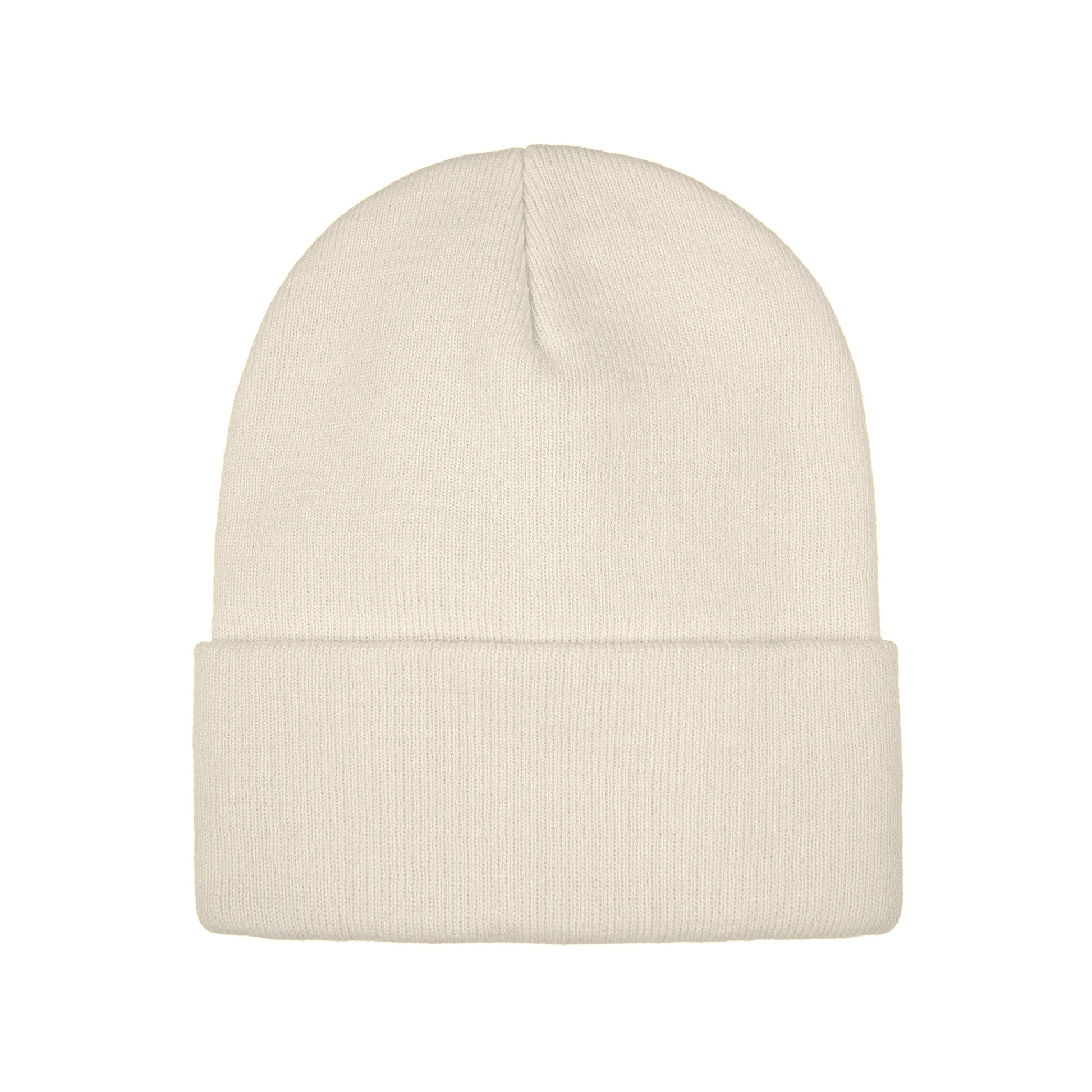 H08000 - Polar - Acrylic Knit Cuff Toque - Ivory / OS - Headwear