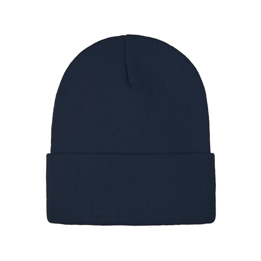 H08000 - Polar - Acrylic Knit Cuff Toque - Navy / OS - Headwear