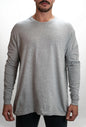 47335 - Men’s Long Sleeve - Heather Grey / XS - CLOSE