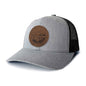 Scenic Sunrise Leather Patch Hat