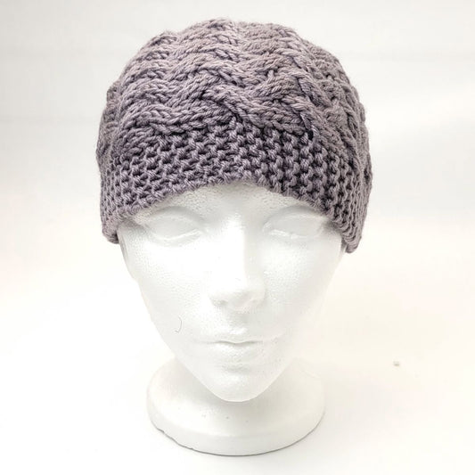 Winter Fashion Headband - HB26 Knitted Dozen Package - 6 Black 2Grey 1 White Brown Red Hot pink