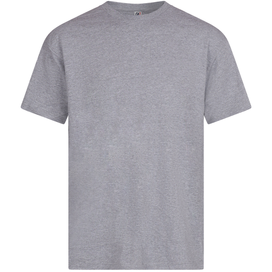 47832 - Men’s Heavyweight Tee - Grey Heather / XS - CLOSE