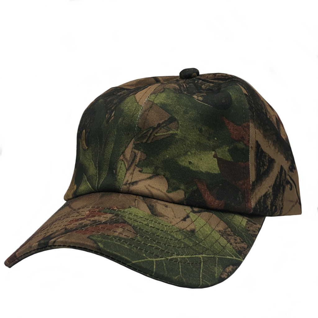 GN-1004 - Washed Cotton Dad Cap - Hunter Camo / One size - CAPS