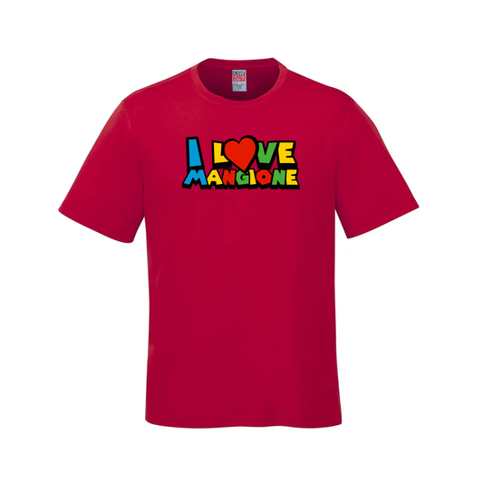 "I Love  Mangione" T-Shirt (CSW247 Parkour Style)