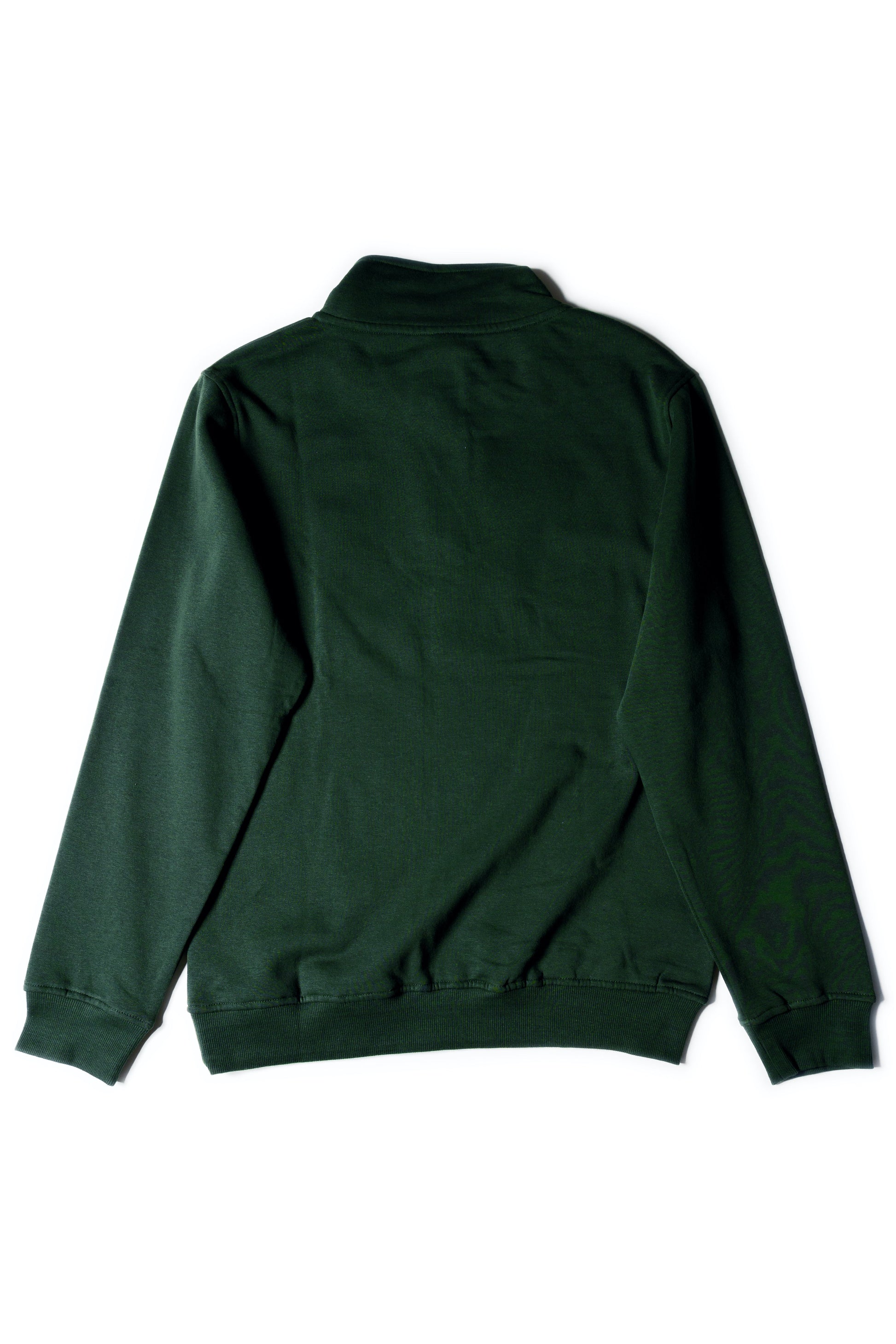 HERO-4020 Youth Quarter Zip Sweatshirt - Forest Green - YOUTH L - Quarter-Zip