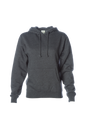 IND008 - Women’s Pullover Hooded Sweatshirt - Charcoal Heather / S - CLOSE