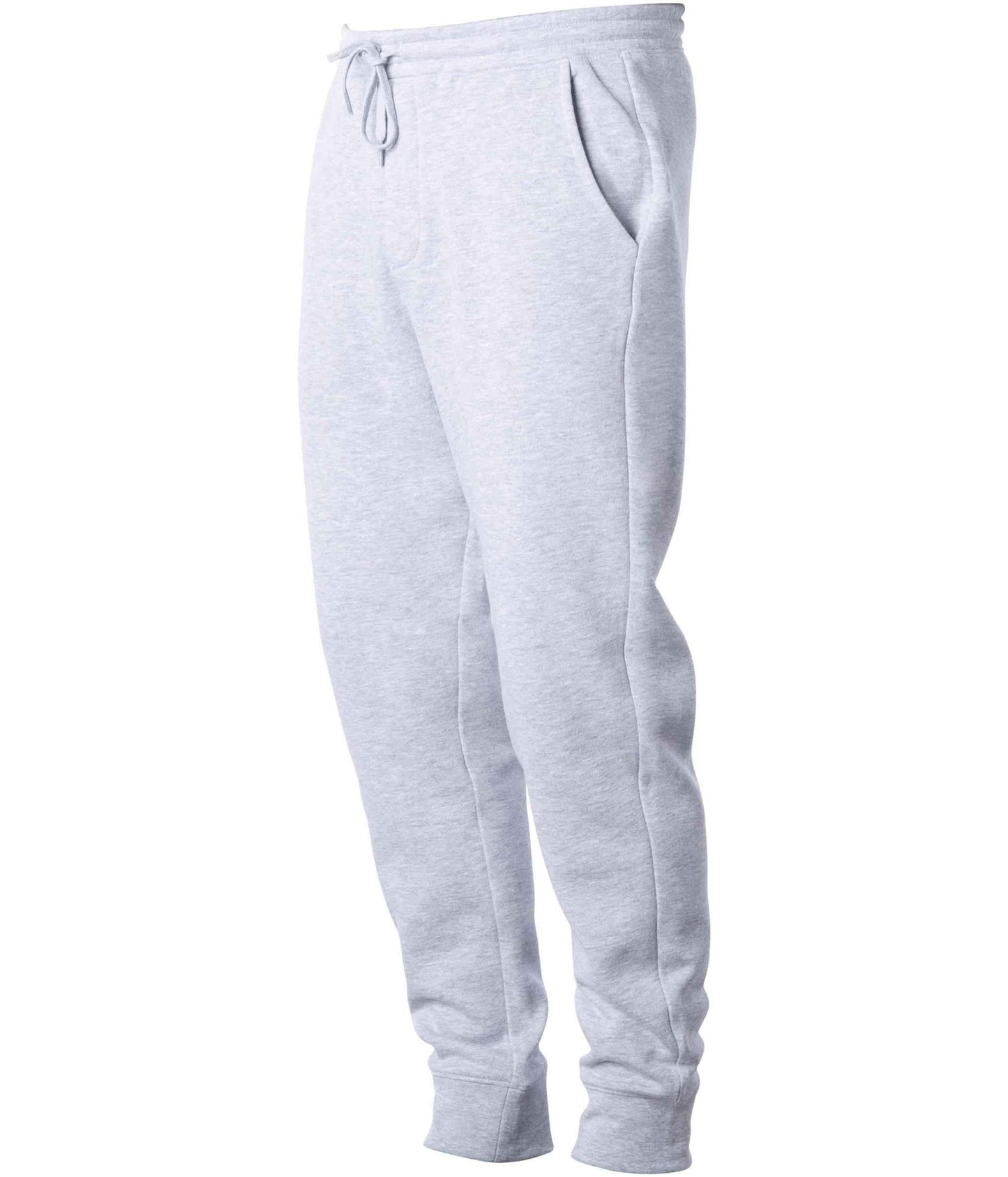 IND20PNT - Men’s Midweight Fleece Pant - Grey Heather / XS - SWEATPANTS