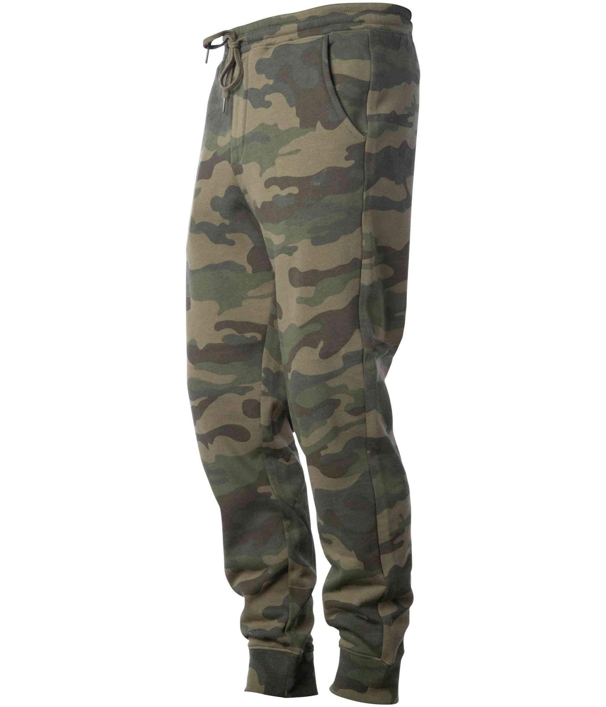 IND20PNT - Men’s Midweight Fleece Pant - Forest Camo / XS - SWEATPANTS