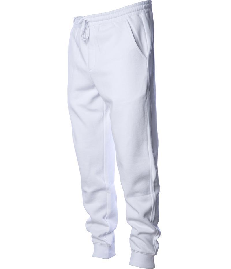 IND20PNT MEN’S MIDWEIGHT FLEECE PANT - White / XS - SWEATPANTS