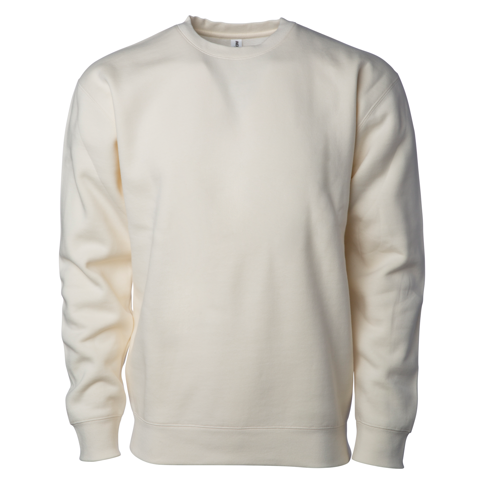 IND3000 - Men’s Heavyweight Crew Neck - Bone / XS - CREWNECKS