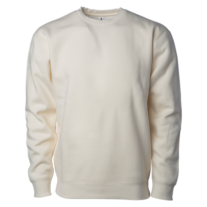 IND3000 - Men’s Heavyweight Crew Neck - Bone / XS - CREWNECKS