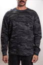 IND3000 - Men’s Heavyweight Crew Neck - Black Camo / XS - CREWNECKS