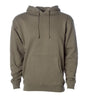 IND4000 - Men’s Heavyweight Hooded Pullover Sweatshirt - Army / XS - HOODIES