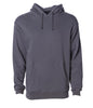 IND4000 - Men’s Heavyweight Hooded Pullover Sweatshirt - Charcoal / XS - HOODIES