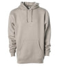 IND4000 - Men’s Heavyweight Hooded Pullover Sweatshirt - Cement / XS - HOODIES