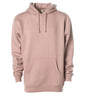 IND4000 - Men’s Heavyweight Hooded Pullover Sweatshirt - Dusty Pink / XS - HOODIES