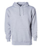IND4000 - Men’s Heavyweight Hooded Pullover Sweatshirt - Grey Heather / XS - HOODIES